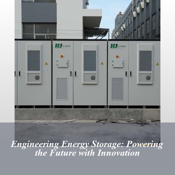 Engineering Energy Storage: Powering the Future with Innovation